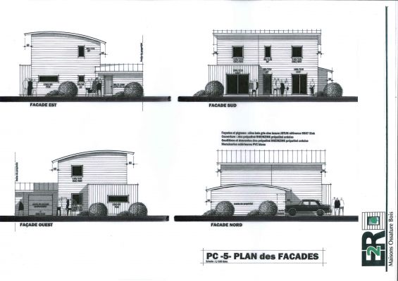 Imaginer votre maison individuelle en ossature bois à Rouen, 76.